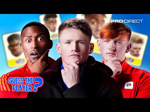 TESTING SCOTT MCTOMINAY'S MAN UNITED KNOWLEDGE  😂 FT. ANGRY GINGE & YUNG FILLY | GUESS THE PLAYER 👀