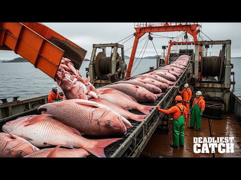 How Catching 100,000 lbs of Red Snapper Nets $1.5 Million in Just 5 Days | Fishing Documentary