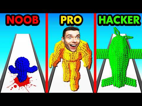 NOOB vs PRO vs HACKER PIXEL BATTLE