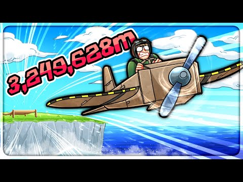 I Flew 3,249,628 Meters in A CARDBOARD BOX