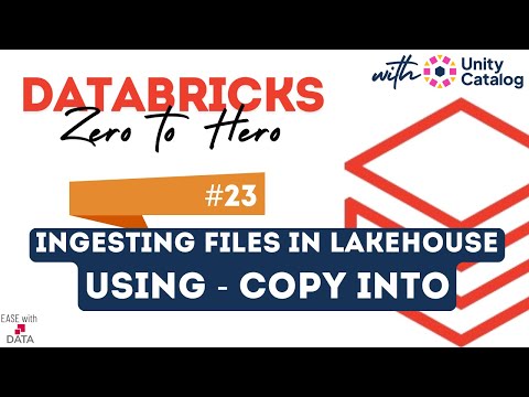 23 Databricks COPY INTO command | COPY INTO Metadata | Idempotent Pipeline | Exactly Once processing
