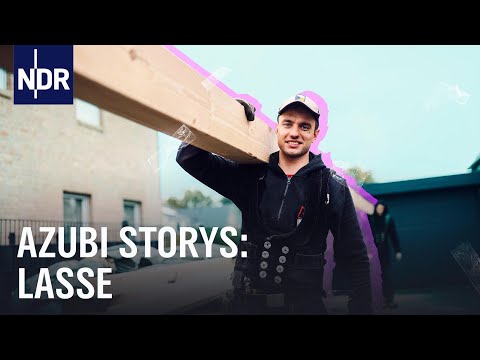 Zimmerer-Azubi Lasse muss Sprüche einstecken | Azubi Storys | NDR Doku