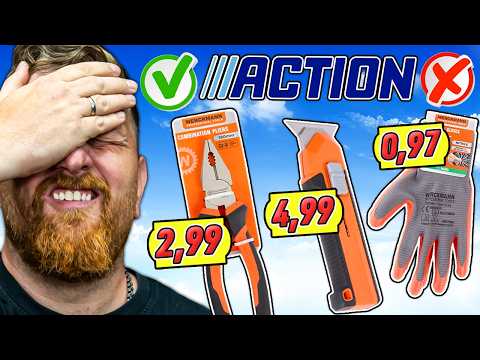 ACTION vs KNIPEX?!? 50,-€ WERKZEUG Einkauf bei ACTION | WERKZEUG NEWS 329