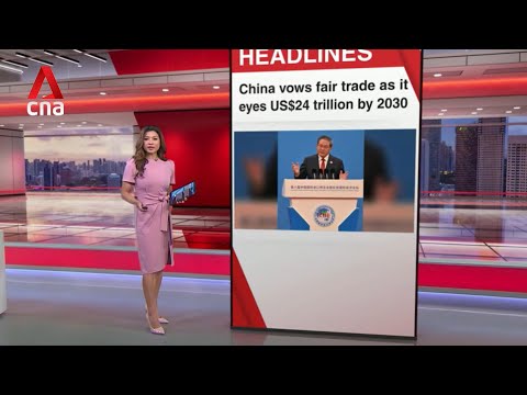 China aims for economy worth US$24 trillion by 2030 | East Asia Tonight (Nov 5)