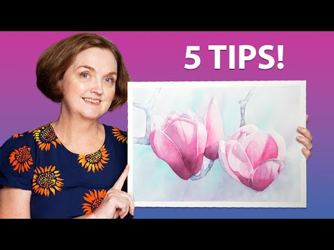 5 more things I wish I knew about painting in watercolour