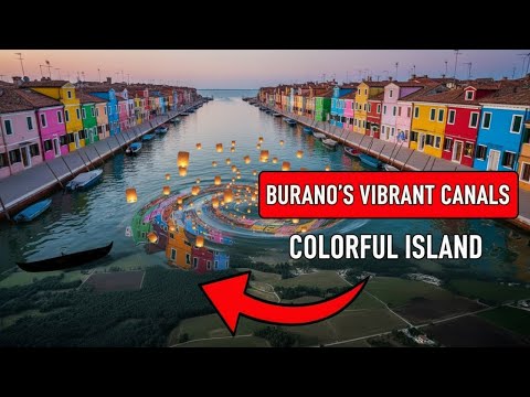 Burano, Italy: The City Where the Government Decides the Color of Your House! 🏘️🎨