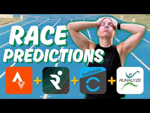 "STRAVA vs RUNNA, Garmin Coach & RUNALYZE — Which Predicts Your Race Time Best?"