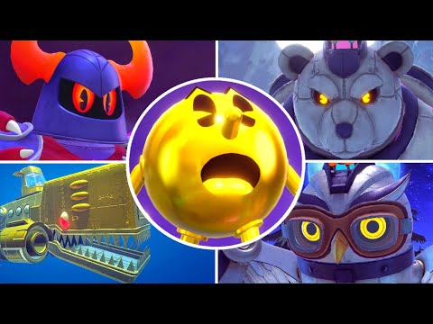Pac-Man World 2 Re-Pac - All World Bosses (Main Story)