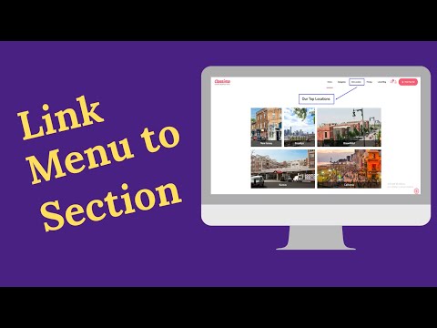 How to Link Menu to Section in Elementor Free | One Page Navigation Tutorial (No Pro Needed)