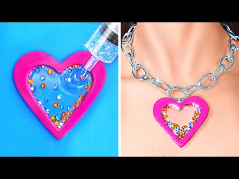 UNGEWÖHNLICHE IDEEN FÜR SCHMUCK | 🎨 Realistische Portraits und 3D-Stift-Hacks auf 123 GO! SCHOOL