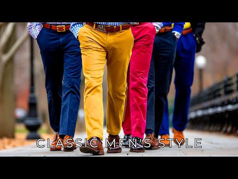 15 Essential Chino Colors Every Man Should Wear for Quiet Luxury - Old Money Outfits