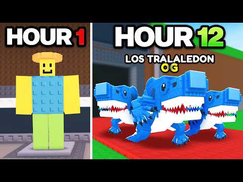 I Spent 24 Hours In MODDED Steal A Brainrot