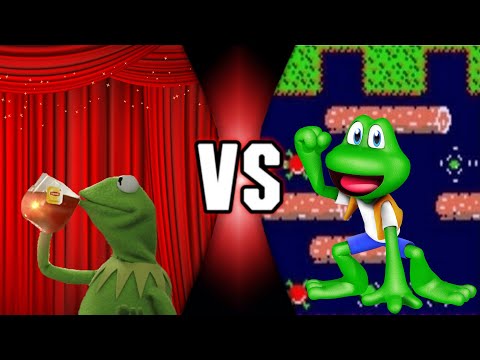 Kermit vs Frogger Rap Battle