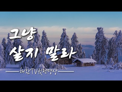 ☯ 그냥 살지 말라. 내 운명은 내가 바꿀수 있다. 일어날 일은 반드시 일어난다. 그러니 그냥 살지 말라. 지금이 가장 좋은 때다. 하루 한번만 들어라. 삶을 바꾸는 명상의 시간