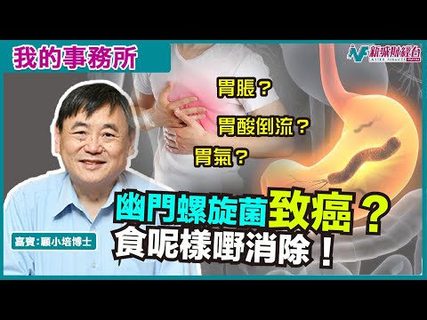 【我的事務所】幽門螺旋菌竟然係一級致癌物?胃酸倒流好辛苦?呢樣嘢幫你改善!|顧小培 劉婉芬