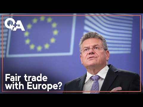 Maroš Šefčovič: Trump's tariffs and Europe's trade position | Q+A 2025