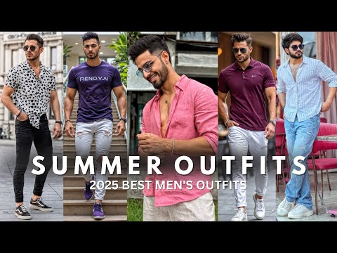 Summer Outfits For Men | Men's Fashion Ideas 2025 | Latest Casual Outfits For Men