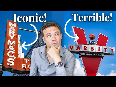 Eating at the Most Famous Restaurants in Atlanta. Tourist Traps? Mary Mac’s Tea Room and The Varsity