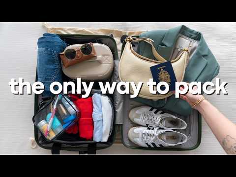 How I Always Travel in a CARRY-ON ONLY! ✈️ Minimal Travel Capsule & Pack With Me