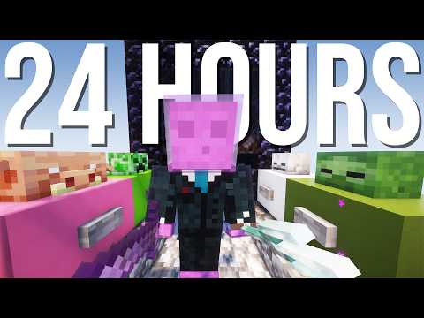 24 Hours In Minecraft: Full Movie
