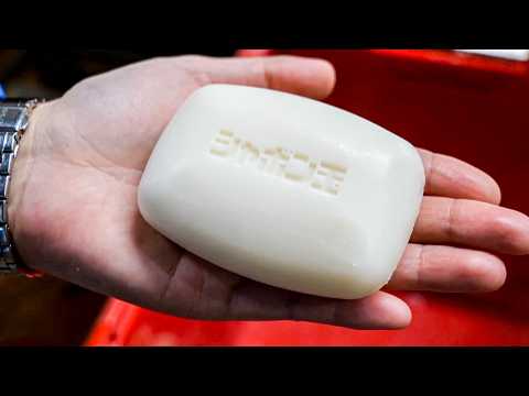 Sneak peek into the additive-free Shabondama soap factory. 5 examples of Japanese manufacturing!