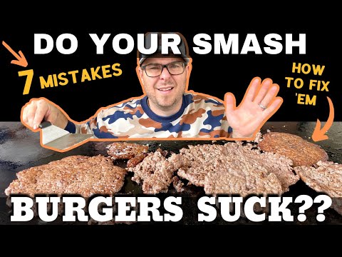 The Biggest Smash Burger Mistakes Beginners Make - And how to fix them!