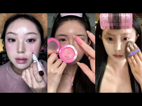 GRWM douyin ASMR real sounds COMPILATION✨🌸 EP.1 | ASMR MAKEUP 메이크업