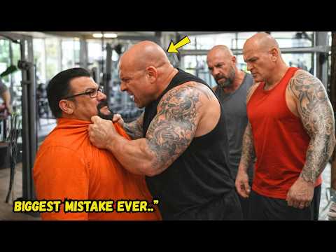 GYM BULLIES HUMILIATE A QUIET MAN — SECONDS LATER, THEY REALIZE HE’S STEVEN SEAGAL!