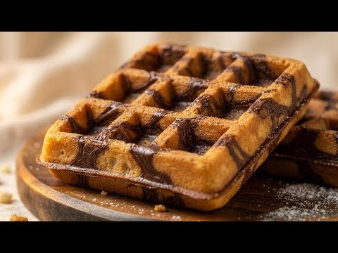 How to Make the Best Belgian Waffles in 5 Minutes! simple and tasty❗