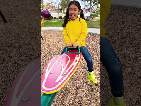 Maddie and Eva’s Big Playground Adventure: Sharing and Taking Turns!