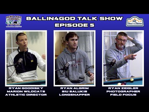 B4G Talk Show #5: THE ALL RYAN SHOW — GOODISKY, ALGRIM AND ZEIGLER BREAK DOWN SPORTS AND PURPOSE