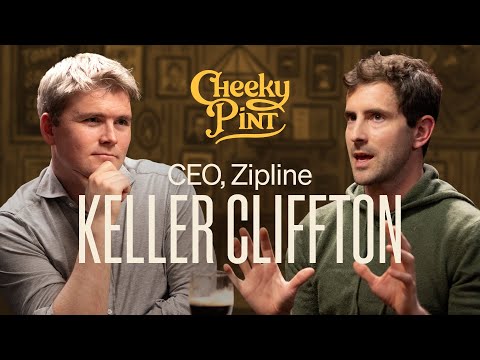 A Cheeky Pint with Zipline CEO Keller Cliffton