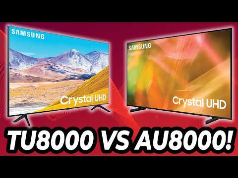 Samsung TU8000 VS Samsung AU8000 4K TV Comparison