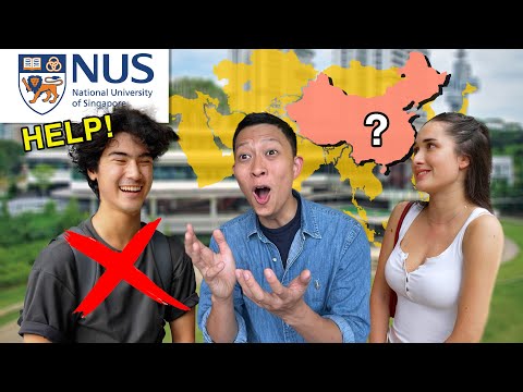 Asia’s BEST University Students Answer Simple Questions | ”亞洲第一大學” 新加坡國立學生真的聰明？簡單問題挑戰亞洲學霸水平！