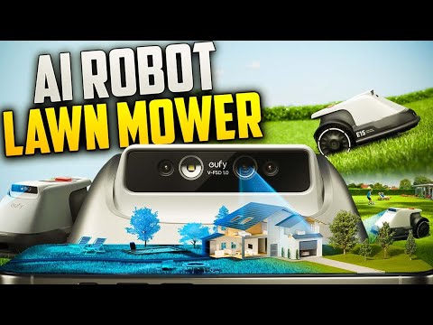 Hands-On with Eufy E15: AI Robot Lawn Mower with No Boundary Wires!