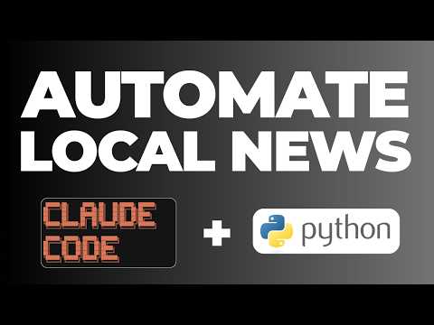 I built an AI agent that automates local news