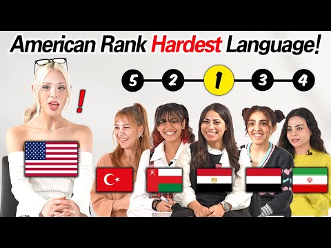 American Ranked The Most Difficult Middle Eastern Language! l Turkish VS Persian VS Arabic