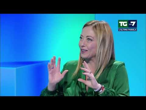 Una grandissima Giorgia Meloni da Enrico Mentana nell'ultima intervista prima del voto