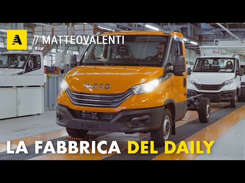 Come nasce il DAILY? Tutti i segreti della MEGA fabbrica IVECO 🇮🇹