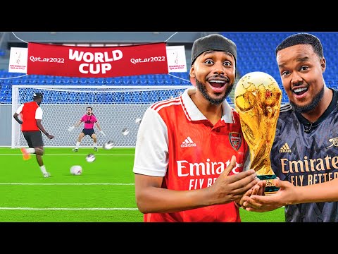 BETA SQUAD FOOTBALL CHALLENGE IN WORLD CUP STADIUM