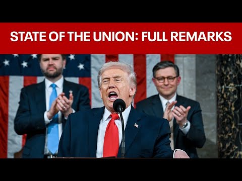 WATCH: President Trump's FULL State of the Union address