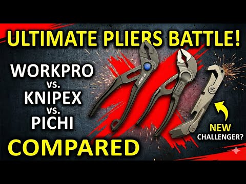 Mini Pliers Showdown: Workpro vs. Knipex XS vs. The Titanium RATCHET WRENCH (Pichi X2S)