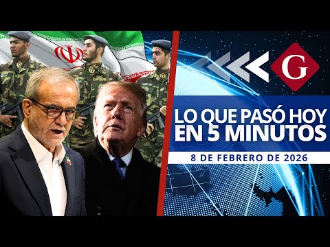 🔵 Noticias 8 febrero: IRÁN SE PREPARA PARA ATACAR BASES DE EE.UU. ANTE AMENAZA DE TRUMP | Noticiero
