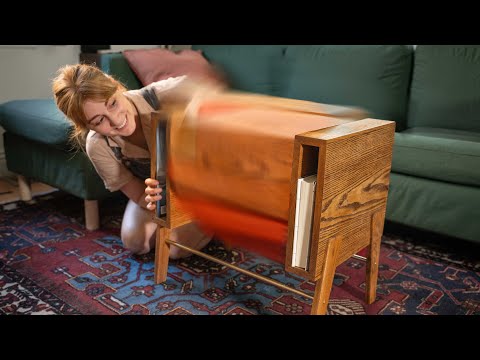 I made a spinning coffee table