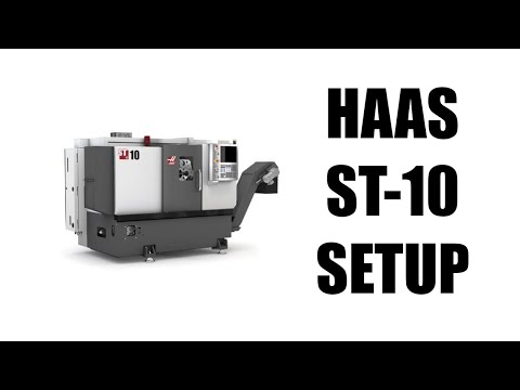 HAAS ST-10 CNC Lathe Start Up