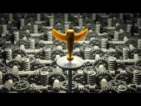A Lego gear reduction bigger than the UNIVERSE