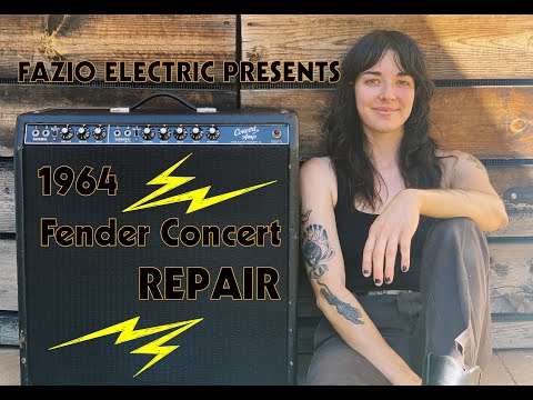 1964 Fender Concert | REPAIR | Fazio Electric