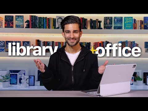 Inside My Dream Library + Creator Office — The Setup I Always Wanted!