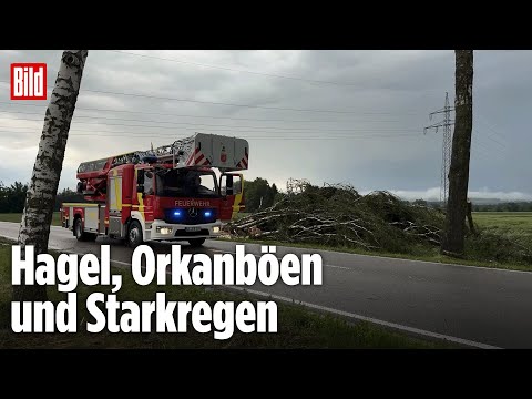 Sturmtief Tim fegt über Deutschland