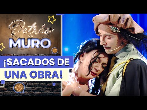 ¿LA NUEVA VERSIÓN DE ROMEO Y JULIETA? Cabo Tapia y Chofi se alistaron para la obra - Detrás del Muro